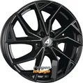 4x ALUTEC ADX,02 Diamant-Schwarz 8x19 ET50 5x114,3