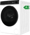 Waschmaschine 12kg A Inverter 1400U WiFi AquaStop Dampf Weiß
