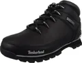 Timberland Halbschuhe A17JR Euro Sprint Mid Hiker Black Full Grain