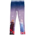 United Labels® Leggings Disney - Die Eiskönigin - Frozen - Thermo blau 98-104
