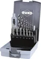 RUKO 259048RO ULTIMATECUT Maschinengewindebohrer-Set 14teilig M3 - M12 DIN 352, DIN 376, DIN 338 HSS 1 Set