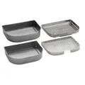 WEBER Erweiterungsset "Lumin", für Grills, silberfarben