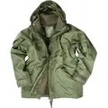 Mil-Tec Nässeschutz, Textiljacke - Oliv - M