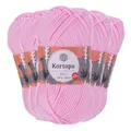 5 x 100g Strickgarn Kartopu NO:1 Wolle Anti Pilling Effekt Oeko-Tex zertifiziert Wolle Farbwahl