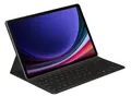 Samsung Book Cover Keyboard Slim Tablet Tasche mit Tastatur für Galaxy Tab S9 | S9 FE | S10 FE Schwarz