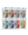 YOOPAI Filament Aufbewahrungsbox - 8 Pack Filament Container für 3D Druck Filament Versiegelung und Schutz - Tragbare Aufbewahrung mit Trockenmittel&Etiketten, wasser- und staubdicht 4.0L
