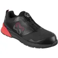 Würth MODYF Daily Race S1P BOA zertifizierter & innovativer Sicherheitsschuh Moderner Sneaker-Sicherheitsschuh S1P mit BOA-Verschluss rot|schwarz 38 EU