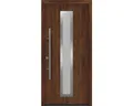 Haustür EcoStar ISOPRO Secur IPS 700S 1100 x 2100 mm Links dark oak inkl. Beschl