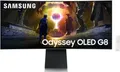 Samsung Odyssey OLED G8 S34DG850SU - G85SD Series - OLED-Monitor - Smart - Gaming - gebogen - 86.4 cm (34") - 3440 x 1440 UWQHD @ 175 Hz - 250 cd/m² - 1000000:1 - HDR10+ Gaming, HDR10+, HDR10 - 0.03 ms - 2xHDMI, DisplayPort - Lautsprecher - Silber (LS34DG850SUXEN)