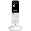 Gigaset CL390HX - Design DECT-Mobilteil mit Ladeschale - Fritzbox-kompatibel - Schnurloses Telefon für Router und DECT-Basis - 2 Akustik-Profile, ... - Weiß