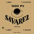 Savarez 655867 - Hochspannungssaiten, rotes Nylon, silberne Basssaiten