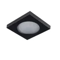 Kanlux FLINI LED Einbauleuchte IP44 Schwarz, 1x GU10/GX5.3, Alu, 10W Max