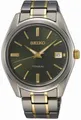 Seiko Herrenuhr Classique Analog Quarz mit Titan-Armband SUR377P1