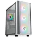 Cooler Master MasterBox 600 RGB Full Tower Cristal Templado USB-C Blanca