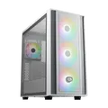 Cooler Master MasterBox 600 ARGB PC-Gehäuse, Midi-Tower, E-ATX, RGB, Tempered Glass - weiß