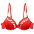 Esprit Bügel-Bikini-Top Padded plunge rot 42C