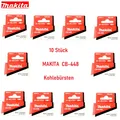 10 X Stück Makita® Kohlebürsten orginal  CB-448 Makita DHP482 DDF482 196854-2