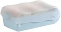 HAN Lernkartei CROCO A8 quer pastellblau-transluzent