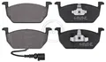 Vorderachse A.B.S. 35068 Bremsbelagsatz, Scheibenbremse für AUDI,SEAT,SKODA,VW