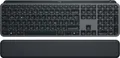 Logitech MX Keys S Plus kabellose Tastatur, Low Profile, Fluid Quiet Typing, Programmable, Backlighting, Bluetooth, Rechargeable, für Windows PC/Linux/Chrome/Mac- Graphit, Deutsches QWERTZ-Layout