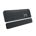 Logitech MX Keys S Plus, Kabellose Tastatur Tastenbeleuchtung, incl. Logi Bolt USB-Empfänger und Palm Rest, Graphite 920-011567