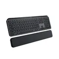 Logitech MX Keys S Plus Graphite + MX Palm Rest (Handballenauflage), USB-C/A, Bluetooth, Logi Bold Adapter, Windows- und Mac Layout, Management via Logitech Options+ 920-011567