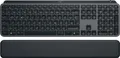 Logitech Tastatur MX Keys S, Wireless, Bluetooth, grafit Illuminated, DE, Bolt, Handballenauflage, Retail 920-011567