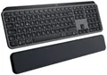 Logitech MX Keys S PLUS PALMREST Bluetooth Tastatur Deutsch, QWERTZ Graphit Beleuchtet, Ergonomisch, Multipair-Funktion