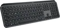 Logitech MX Keys S Plus kabellose Tastatur, Low Profile, Fluid Quiet Typing, Pro