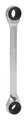 KS Tools 4 in 1 GEARplus umschaltbar Doppel-Ratschenringschlüssel, 16 x 17 x 18 x 19 mm - 503.4546