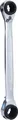 KS TOOLS 4 in 1 umschaltbar Doppel-Ratschenringschlüssel, 16x17x18x19mm