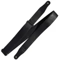 Richter Gitarrengurt Stronghold I Leatherette Black - Gitarrengurt