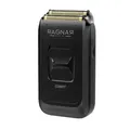 EUROSTIL Ragnar Schwarz Rasierer, Trockenrasur, Rotativa, Batteriebetrieben, Unisex, Männer, Modern, Schwarz