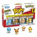 Funko Bitty Pop Pokemon 4er Pack Squirtle Eevee Growlithe Psyduck