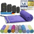 LightDry® Original Mikrofaser Sporthandtuch Backpack Reise-Handtuch - Sport & Fitness Badehandtuch saugfähig, leicht & antibakteriell und extrem schnell trocknend