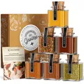 Bio Gewürze Geschenkbox – 6 exotische Mischungen mit Rezepten – Geschenk