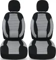 Schonbezüge Sitzbezüge für Nissan NV200 / Evelia Bj 2010-19 in Schwarz/Grau KT101