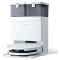 ECOVACS Saug-/Wischroboter DEEBOT T50 PRO OMNI mit OMNI-Station und ultradünnem Design White One Size - Weiß