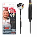 BULL'S Martin Schindler Black Brass Steeldart 21g | Pro Dartpfeil Steel Dart