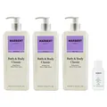 Marbert Bath & Body Classic Körperlotion 3 x 400 ml + Enzyme Peeling Puder 10 g Gratis