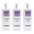 Marbert Bath & Body Classic Körperlotion 3 x 400ml Sparset