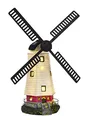 Solar Windmühle mit LED Licht für außen | die besondere Solarleuchte für den Garten | automatische EIN- und Ausschaltung | ca. 53 cm hoch, bewegliche Flügel