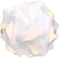 kwmobile DIY Puzzle Lampe XL Lampenschirm - Deckenlampe Pendelleuchte Schirm Teile - Jigsaw Puzzlelampe min. 15 Designs Ø ca. 40 cm - in Weiß