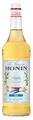 Monin Vanille Zuckerfrei Sirup (1 x 1,0l) – Zuckerfreier Vanillesirup für Kaffee, Cocktails & Desserts | Kalorienarm, Vegan, Natürliche Aromen