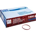 Alco Gummiring, Schachtel extra gross, Kautschuk, Ø: 25 mm, rot (1 Stk.) (742/1)