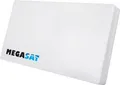 Megasat Profi-Line D1 - Antenne - flach, Parabolantenne - Fernseher - 33 dBi (für 12,75 GHz) - Single LNB - Wandmontage möglich, Mast, Fenster