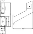 Begrenzungsleuchte seitlicher Anbau glasklar 2XS 955 260-007 HELLA