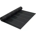 vidaXL Unkrautfolie Schwarz 1x25 m PP 313060