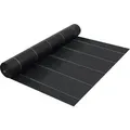 Unkrautfolie Schwarz 1x25 M Pp Vidaxl