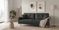 Home affaire 3-Sitzer TRIPLO optionale Schlafsofa mit Bettkasten, Maße B/T/H: 215/100/89 cm, Wahlweise Bettfunktion - Liegefläche 145x191 cm, Rücken-, Zierkissen